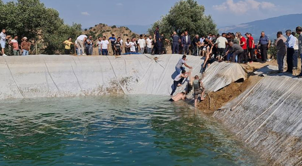 15 yaşlarındaki 2 genç serinlemek için girdiği göletten çıkamadı