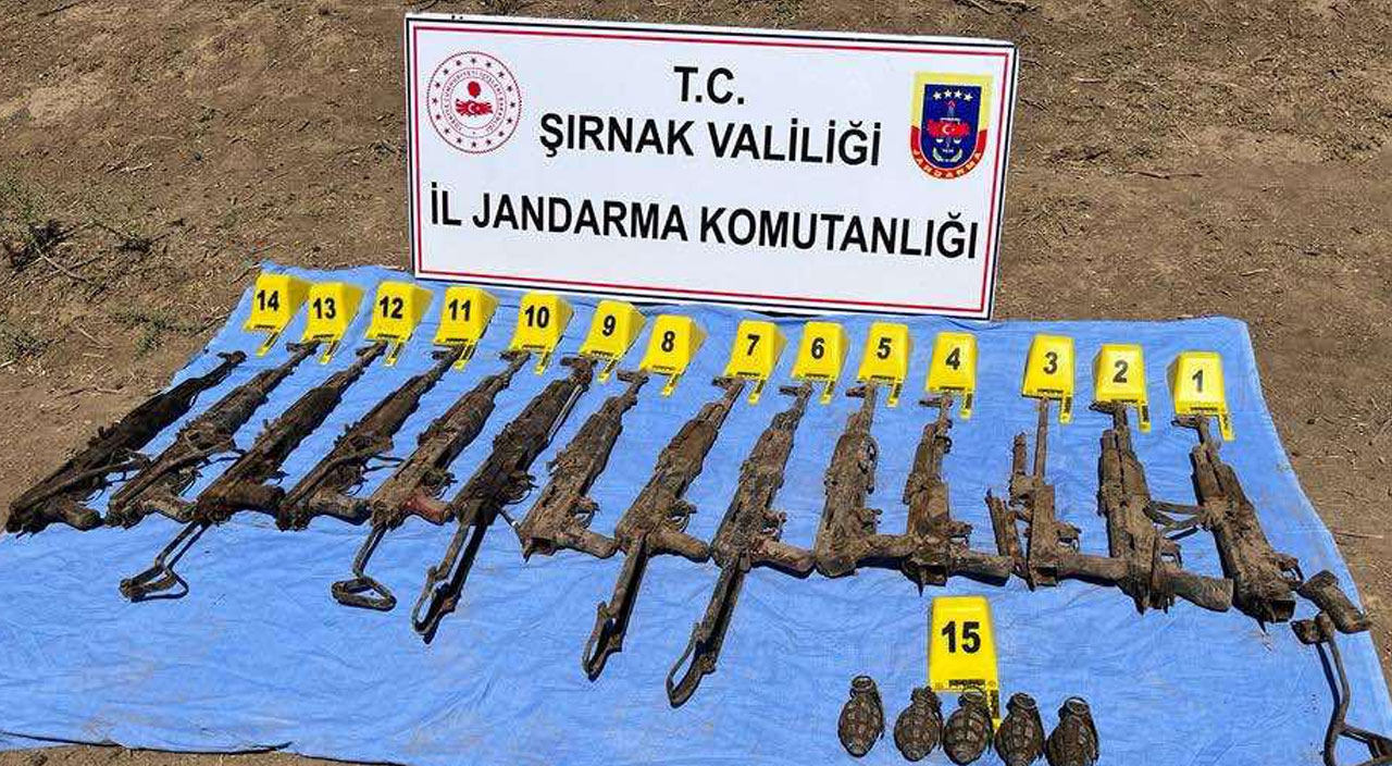 Teröre ‘Eren Abluka’ darbesi! Silopi’de çok sayıda mühimmat ele geçirildi