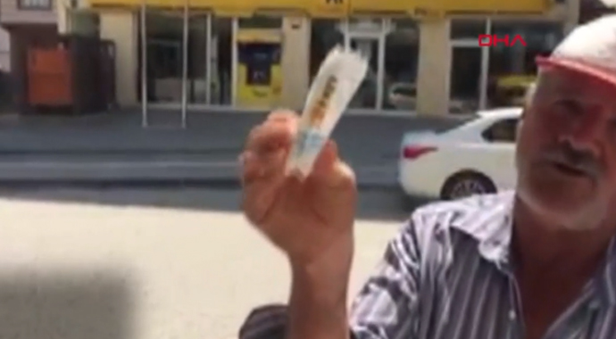 Cep telefonu sipariş etti, kolanya aldı