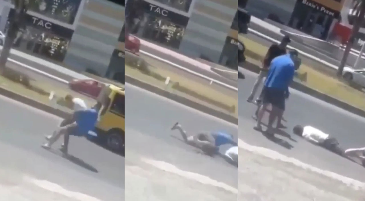 İki günde ikinci 'künde' olayı! Elini kaldıran kendini yerde buluyor