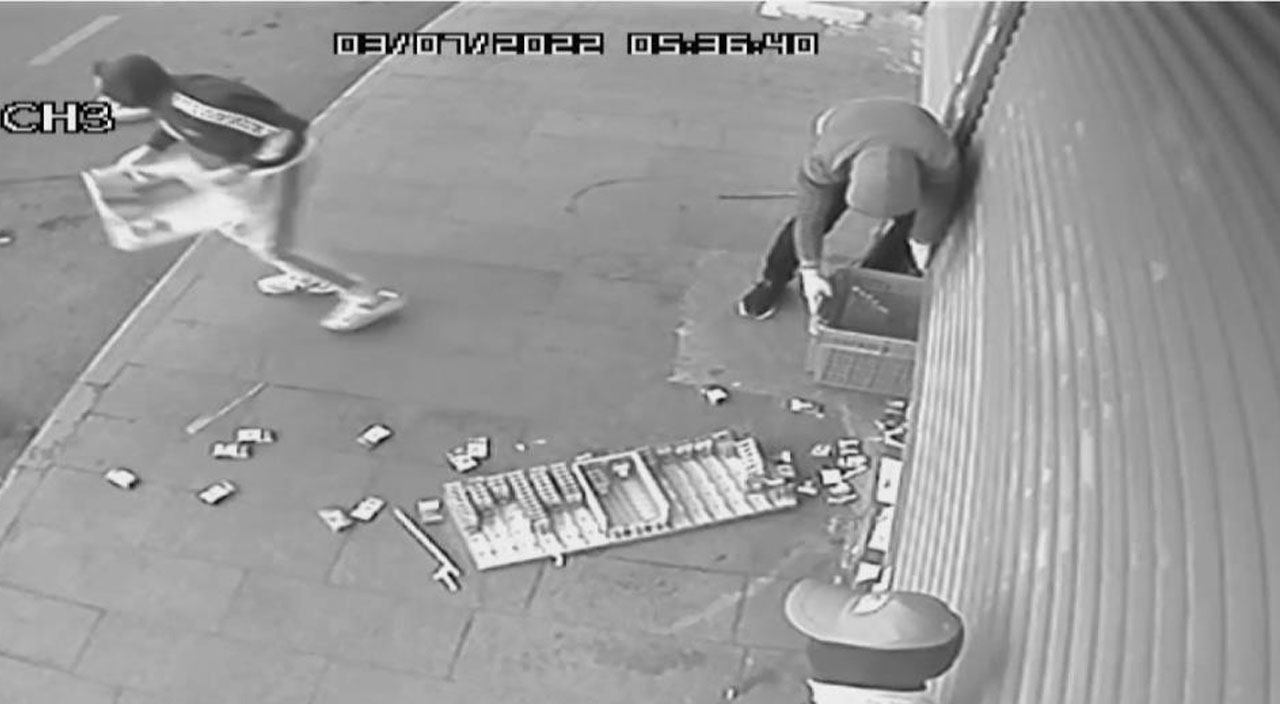 Kedi gibi girdiler jet hızıyla çıktılar 2,5 dakikada 100 bin liralık soygun