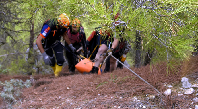 Bilecik'te kanyonda kaybolan kişinin cesedi bulundu