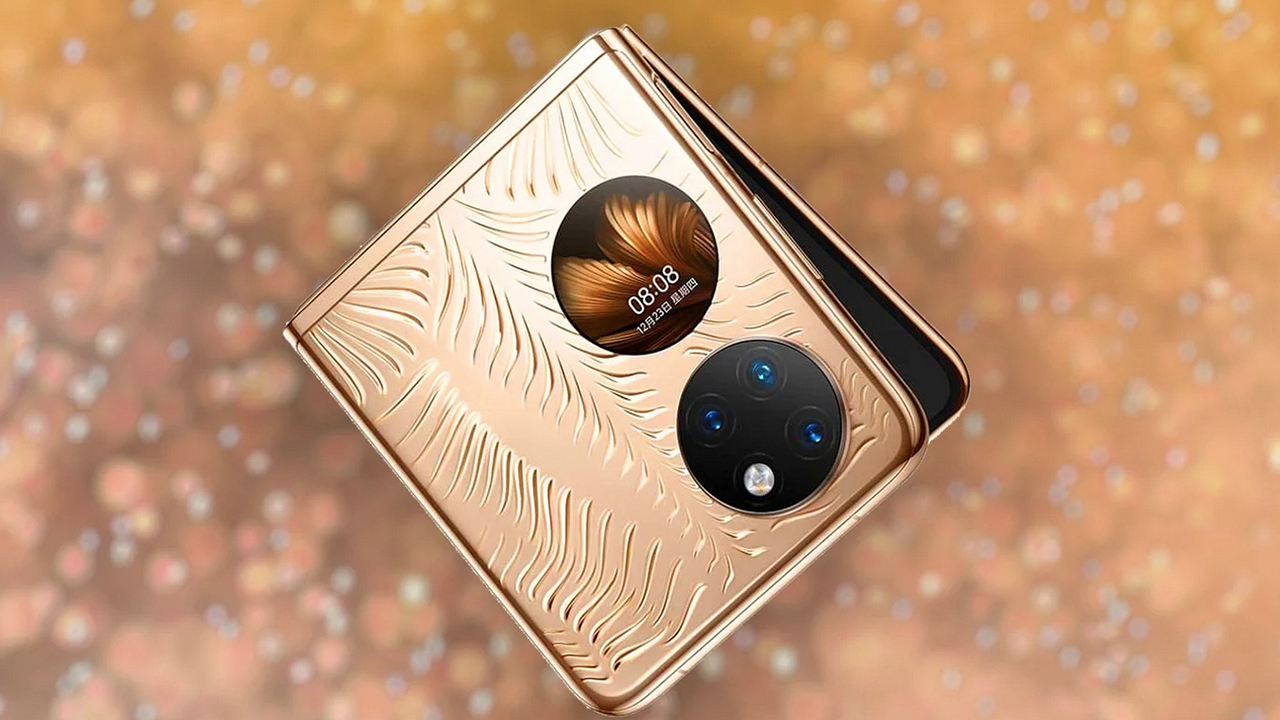 Tasarımıyla dikkat çekti: Huawei'nin ilk katlanabilir telefonu çıktı