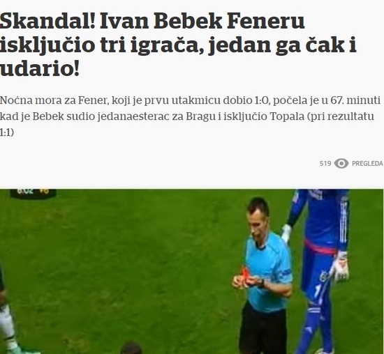 Fener'i katleden hakem için olay manşet!