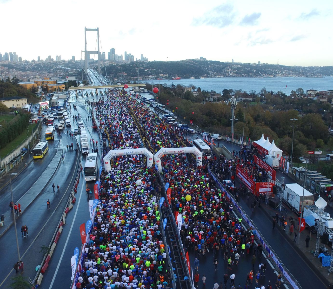 İstanbul’da hangi yollar kapalı? / İstanbul'da hangi yollar açık? (12 Kasım Pazar Vodafone İstanbul Maratonu)