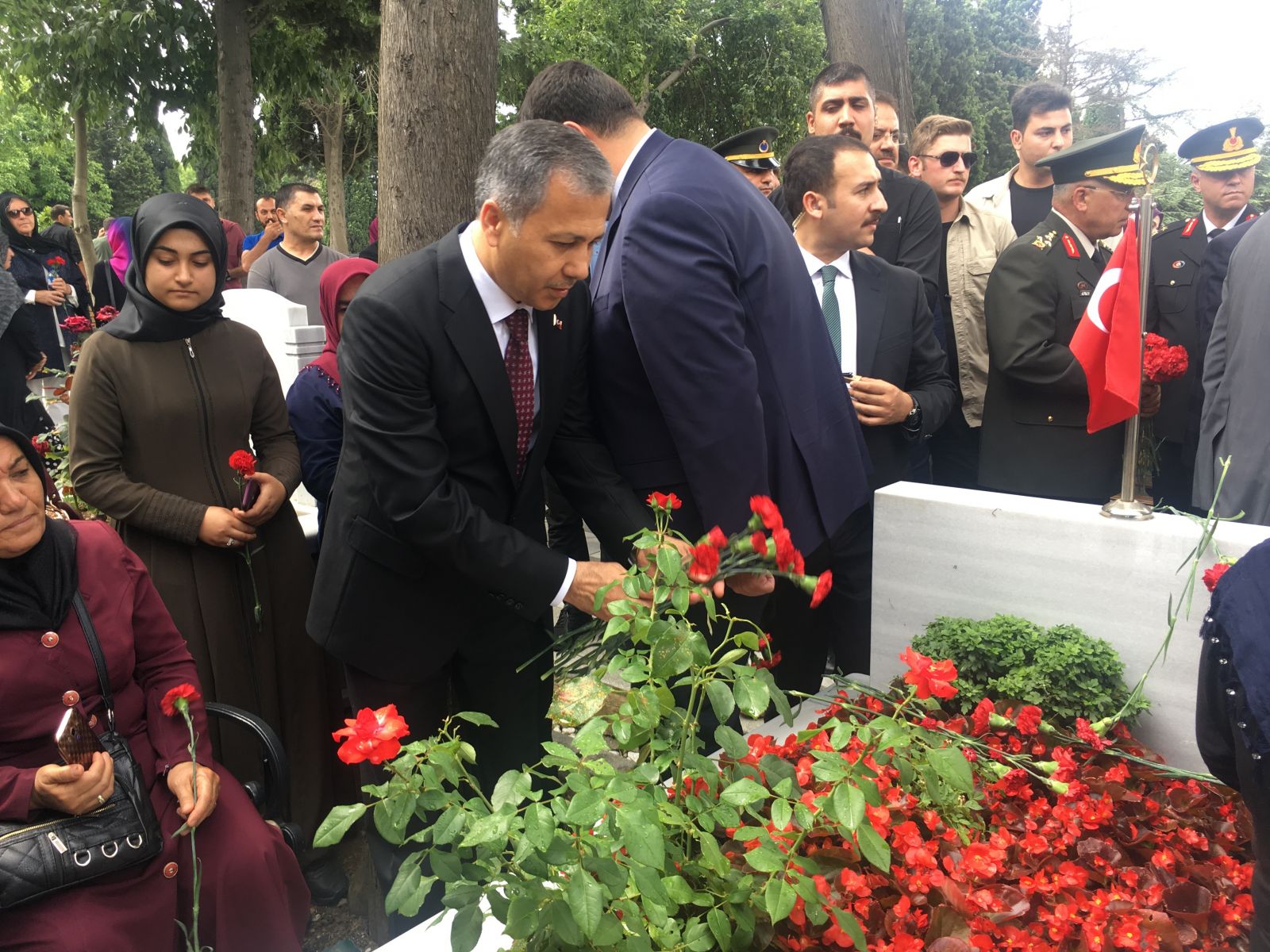 15 Temmuz Şehitliği’nde anma töreni düzenlendi