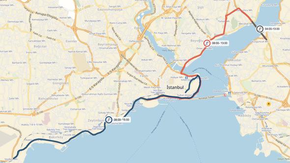 İstanbul’da hangi yollar kapalı? / İstanbul'da hangi yollar açık? (12 Kasım Pazar Vodafone İstanbul Maratonu)