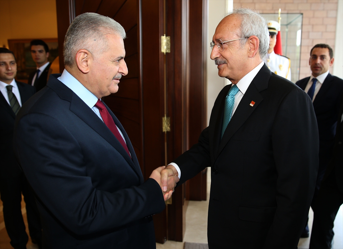 Başbakan ve CHP liderinden ortak açıklama