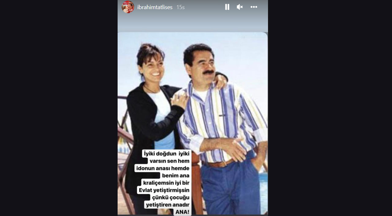 İbrahim Tatlıses’ten Derya Tuna’ya: Sen benim ana kraliçemsin