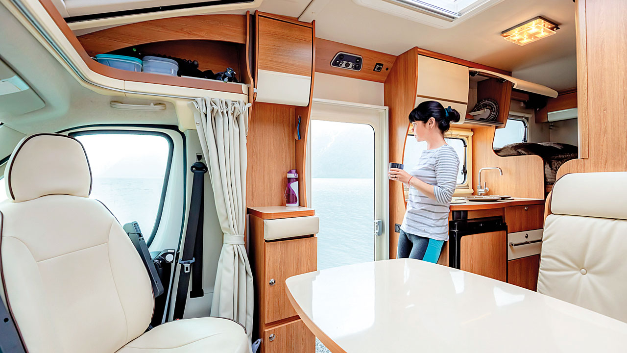 Yeni trend mobil hayat... Karavanla turizme 4 mevsim katkı