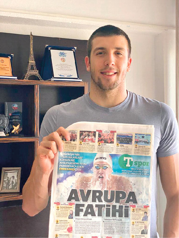 Yılın sporcusu Emre: Havuzda ölüyordum