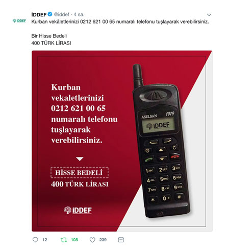 İDDEF’ten boykot çağrısına dikkat çeken destek