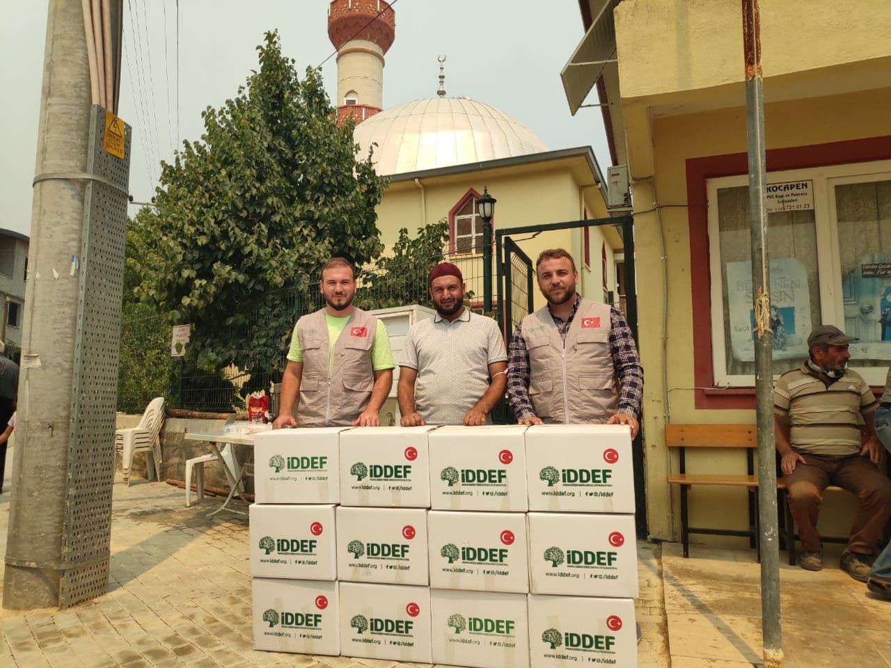 İDDEF Ekipleri Yangın Bölgesinde