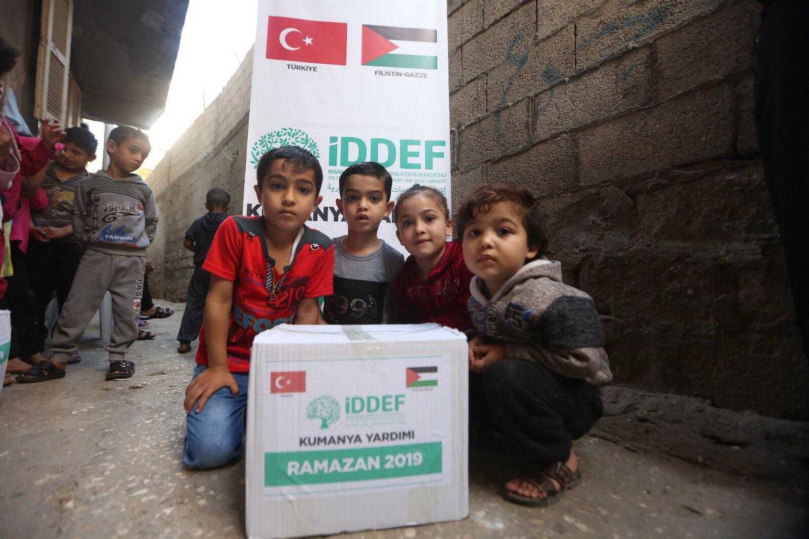 İDDEF’ten Gazze’de Ramazan Yardımı