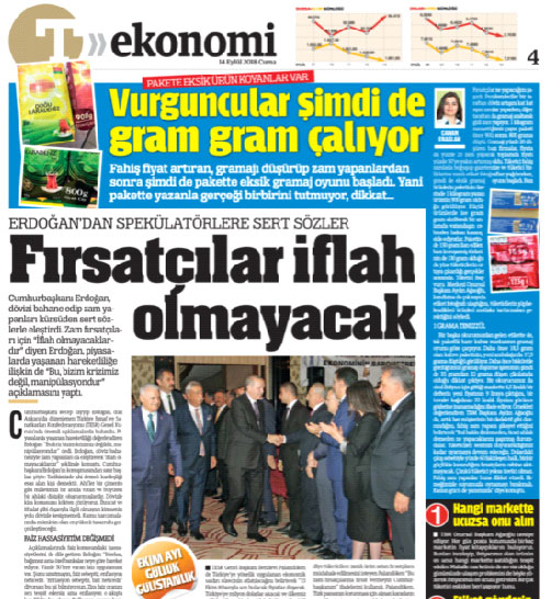 Gram gram hileye bakanlık el koydu