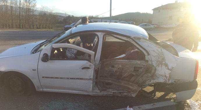 Sakarya'da korkunç kaza