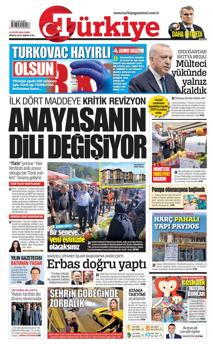 İlk dört maddenin dili düzeltilecek