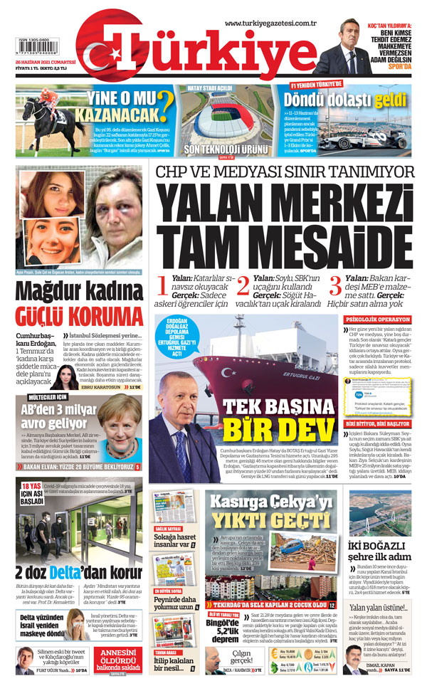 Yalan üretim merkezi mesaide