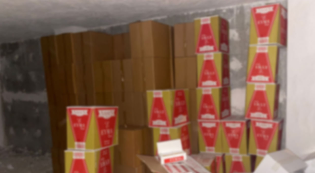 Adana'da 44 milyon 660 bin makaron ele geçirildi