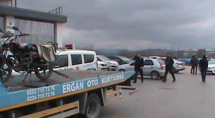 Dehşet veren kaza kameralara yansıdı