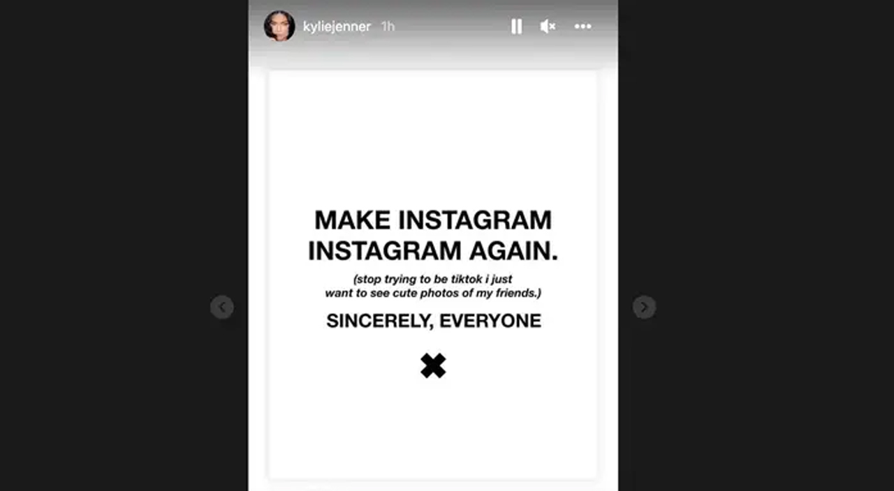 Kim Kardashian ve Kylie Jenner’dan Instagram’a ‘TikTok’ tepkisi