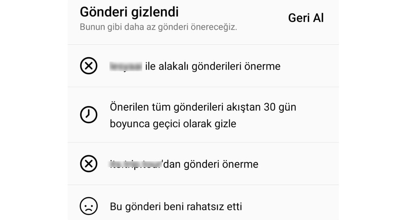 Instagram önerilen gönderiler nasıl kapatılır? İki adımla Instagram'ın önerilerini tamamen gizleyin Instagram önerilen gönderiler nasıl kapatılır? İki adımla Instagram'ın önerilerini tamamen gizleyin