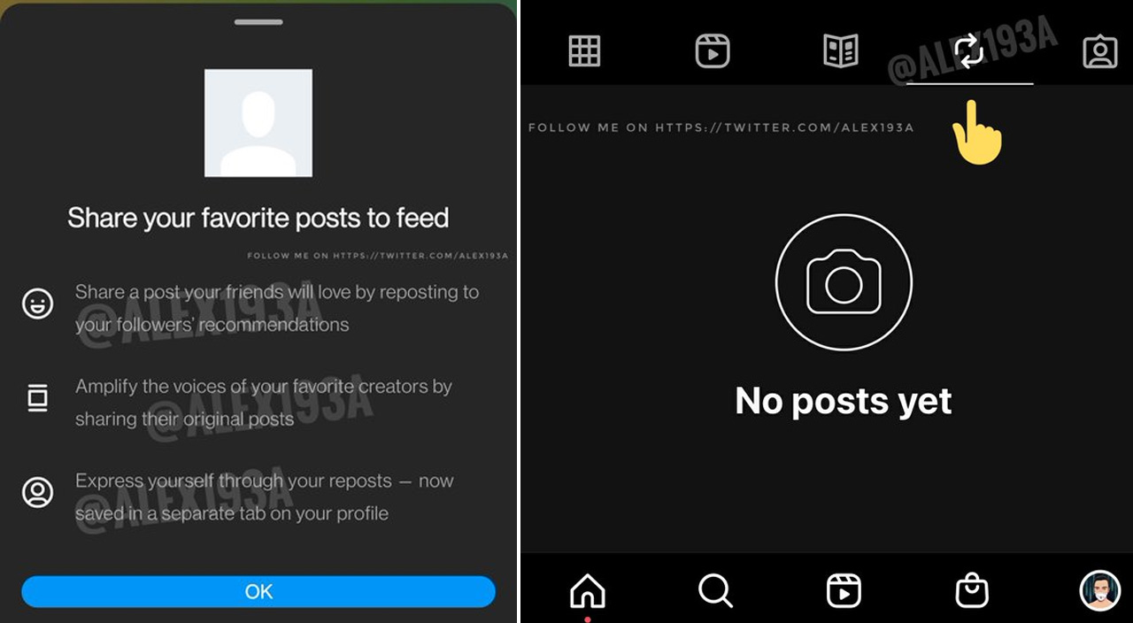 Instagram, 'repost' özelliği geliştiriyor: Başkasının gönderisini paylaşabileceksiniz