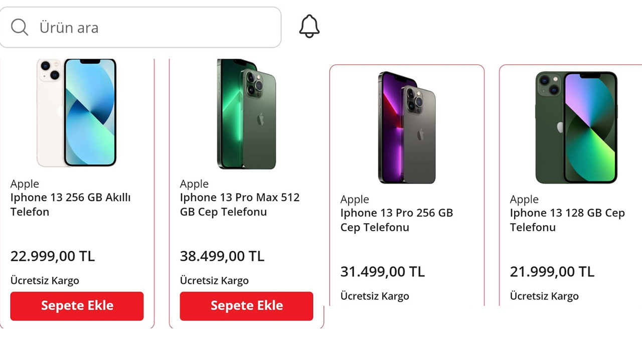 Zincir marketten iPhone 13 kampanyası: iPhone 13 en uygun fiyatla satışa çıktı