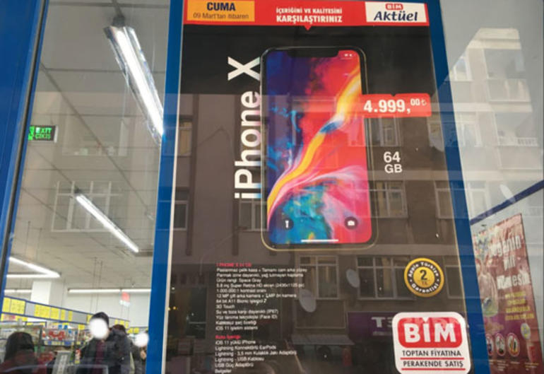 iPhone X BİM'de ne kadara satılacak | iPhone X BİM Satış Fiyatı kaç TL?