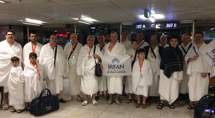 Irfan Turizm'in sömestri dönemi umre seferi başladı Irfan Turizm'in sömestri dönemi umre seferi başladı