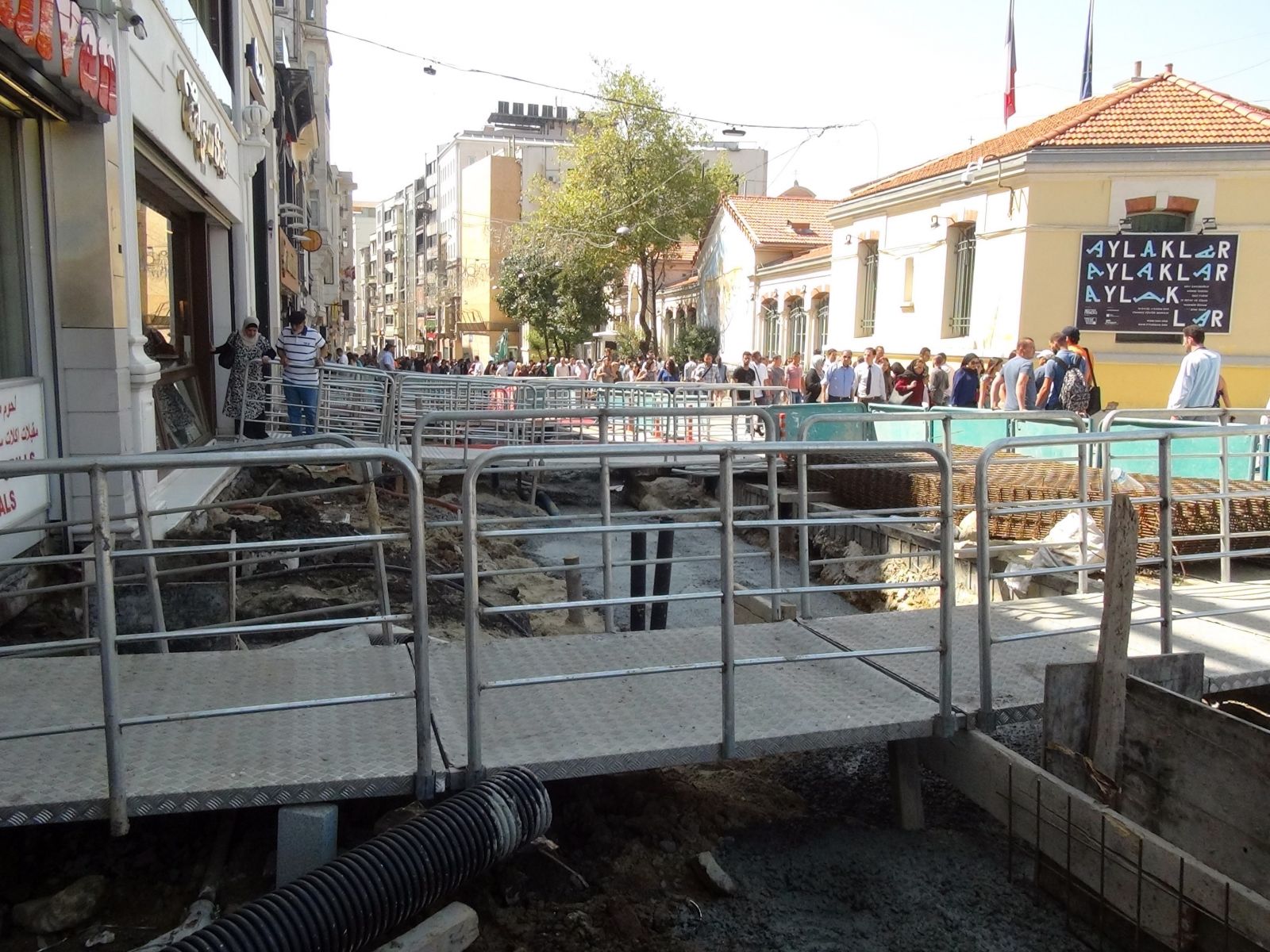 İstiklal Caddesi'ni fareler bastı