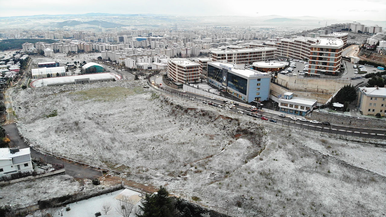 İstanbul beyaza büründü