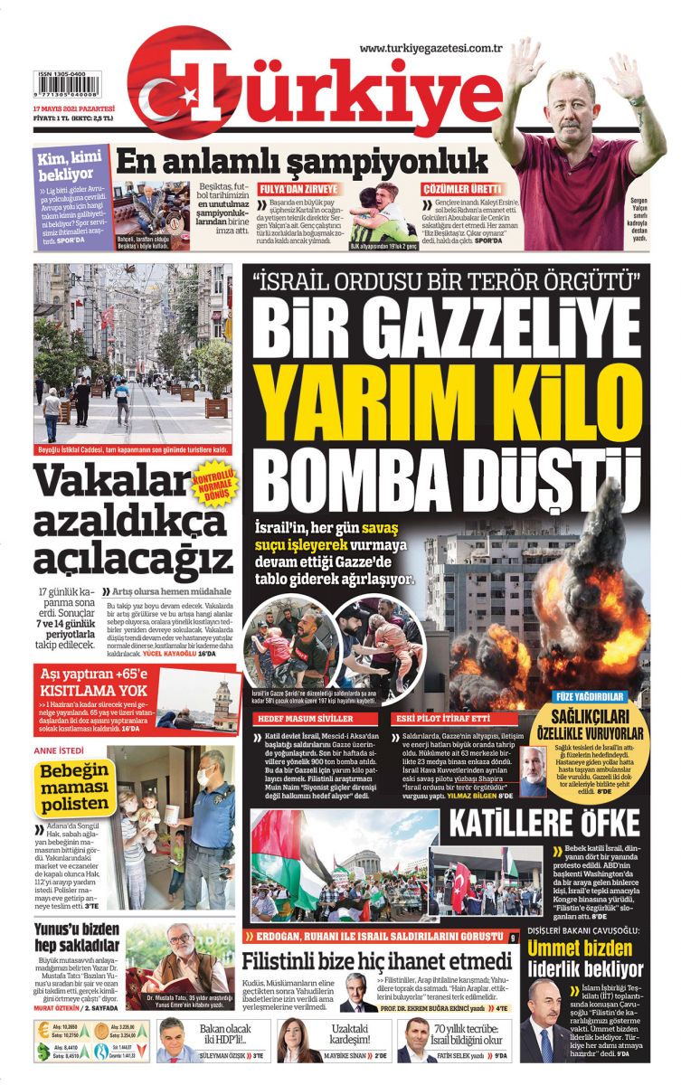 Bir Gazzeliye yarım kilo bomba düştü!