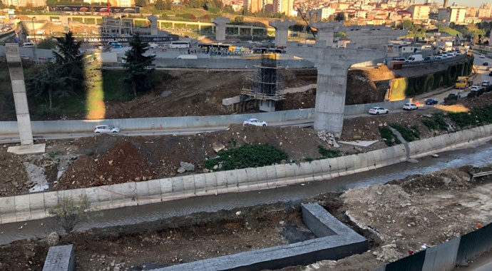 İstanbul trafiğini çözecek proje havadan görüntülendi
