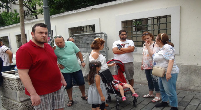 İstiklal Caddesi’nde faciaya ramak kala