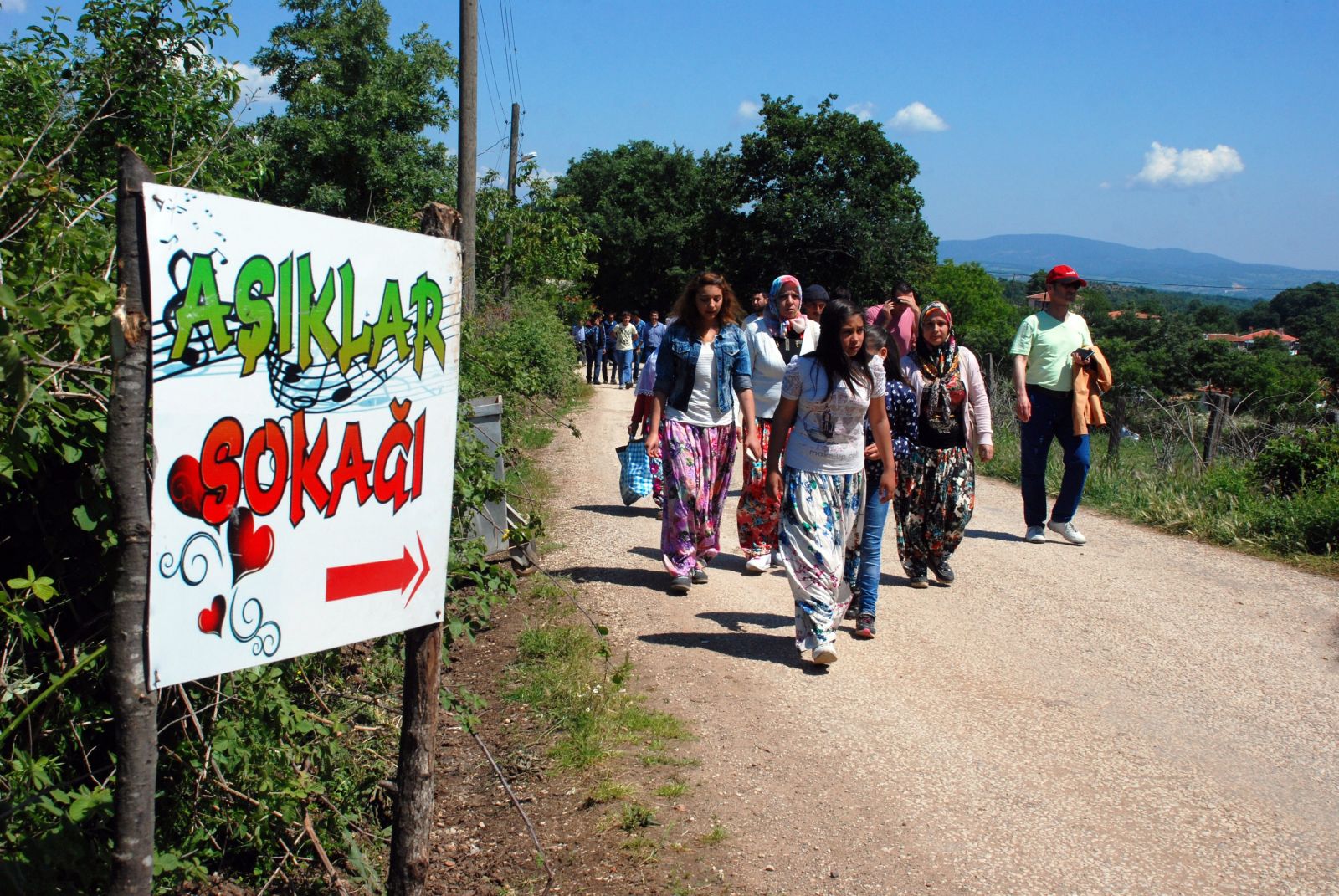 İzdivaç programı gibi sokak