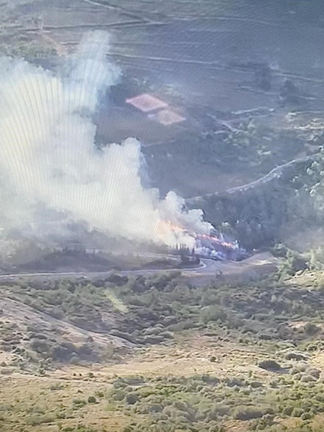 İzmir'de ormanlık alanda çıkan yangın kontrol altına alındı