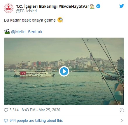 İçişleri Bakanlığından sanal dolandırıcılığa karşı kamu spotlu uyarı