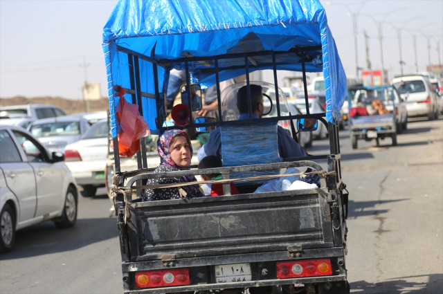 Kerkük'ten büyük kaçış! Binlerce kişi Süleymaniye ve Erbil'e gidiyor