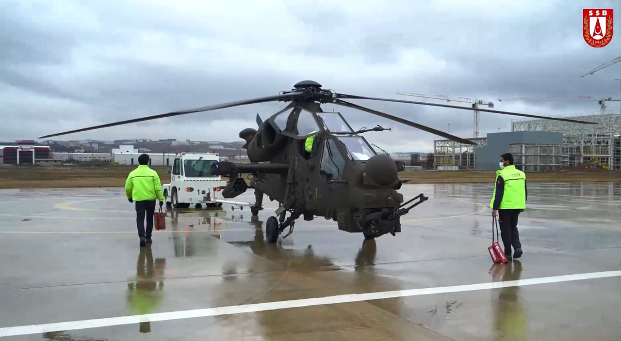 Jandarma Genel Komutanlığı envanterine bir Atak helikopter daha eklendi