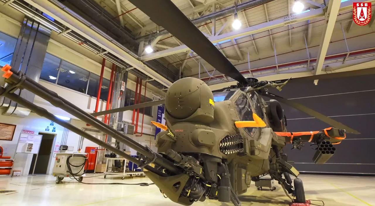 Jandarma Genel Komutanlığı envanterine bir Atak helikopter daha eklendi