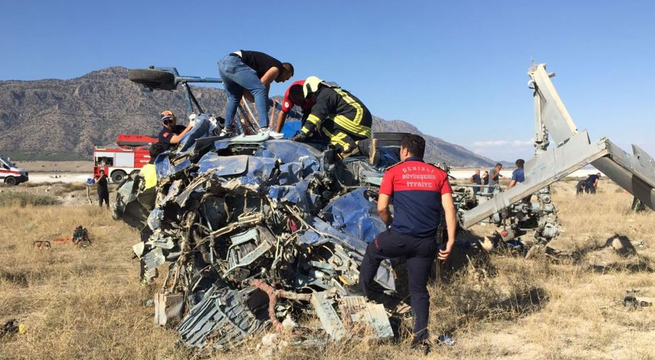 Marmaris'teki yangına yardım için giden helikopter düştü! Ölü ve yaralılar var