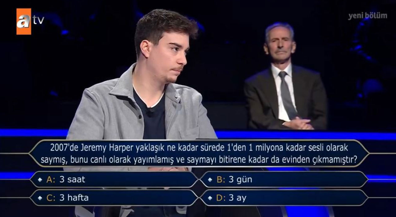 Kim Milyon Olmak İster’de ‘Jeremy Harper’ sorusu gündem oldu