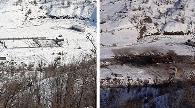 Jetler vurdu, askerler girdi!