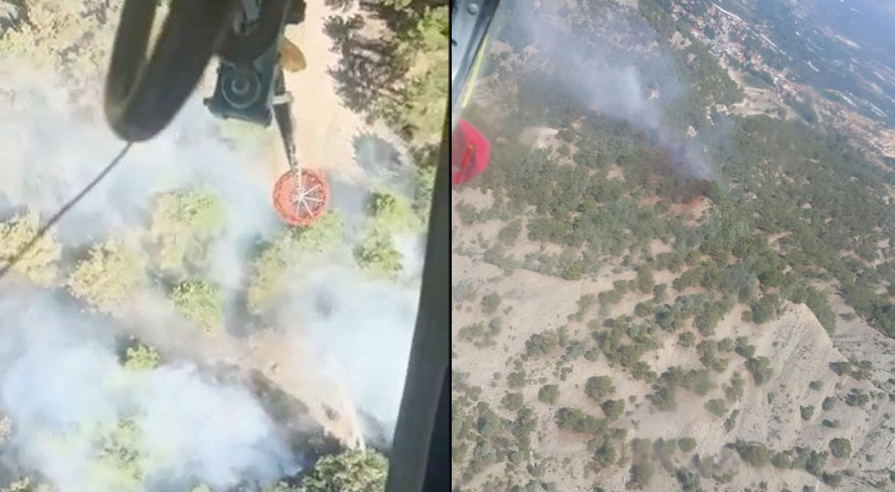 Antalya'da çıkan orman yangını kontrol altına alındı Antalya'da çıkan orman yangını kontrol altına alındı