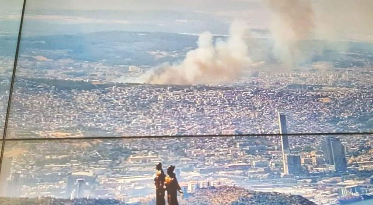İzmir’de yangın! Jet hızıyla müdahale ile 6 dakikada kontrol altına alındı