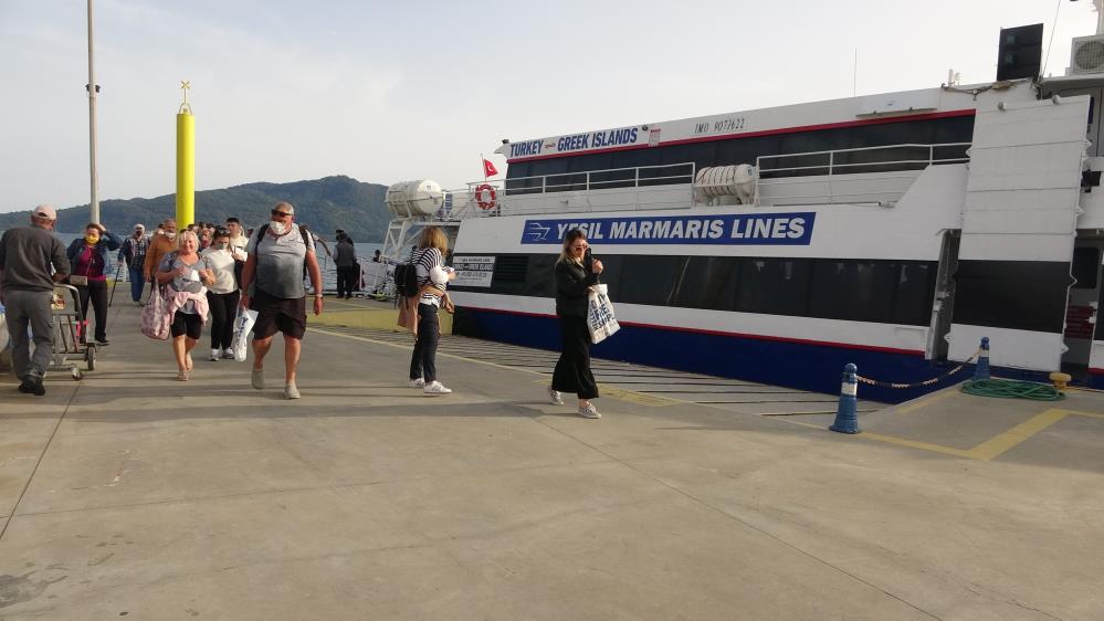 2 yıl aradan sonra Marmaris Rodos seferi başladı