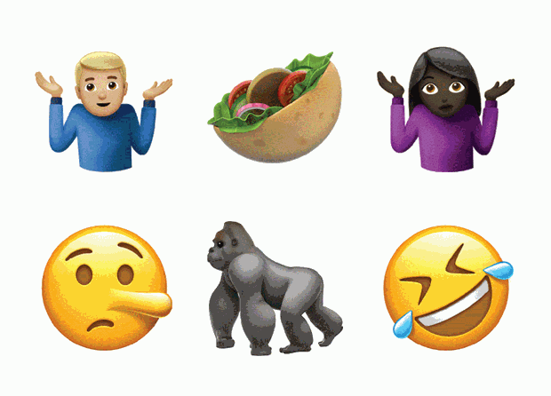 Apple'dan 100 yeni emoji