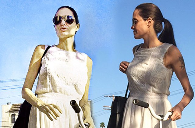 Angelina Jolie'nin son görüntüsü sevenlerini kahretti