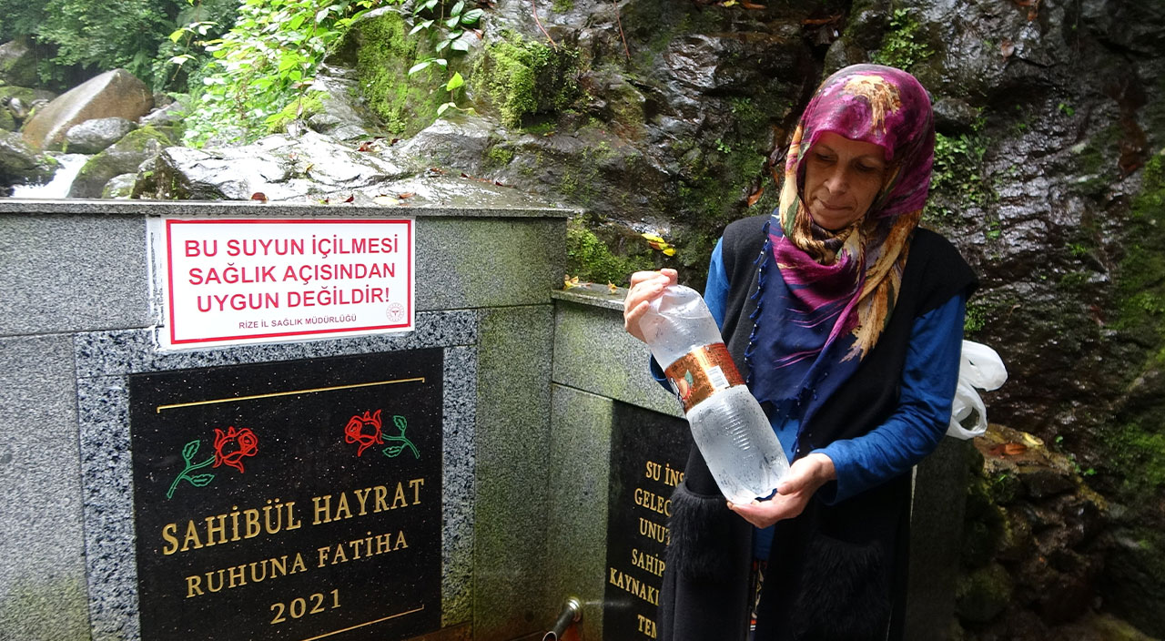 Şifa sandıkları su zehir çıkmıştı! Yeniden numune alındı Şifa sandıkları su zehir çıkmıştı! Yeniden numune alındı